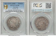 Lorraine. Charles III (1545-1608) Teston ND (c. 1550) AU50 PCGS, Nancy mint, Rob-9556.

HID09801242017

© 2020 Heritage Auctions | All Rights Rese...