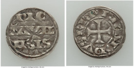 County of Poitou. Richard I (1168-1185) Denier ND Good VF (light scratches), Elias-8, W&F-340A 1/a (R4). 19.3mm. 0.94gm. Just out of round with an unc...