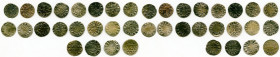 20-Piece Lot of Uncertified Deniers ND (12th-13th Century) VF, Includes (16) Le Marche, (1) Deols and (3) St. Martial. Average size 18.5mm. Average we...