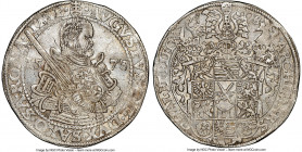 Saxony. August I Taler 1573-HB AU53 NGC, Dresden mint, Dav-9798, Schnee-725. 

HID09801242017

© 2020 Heritage Auctions | All Rights Reserved
