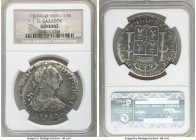 Charles III 3-Piece Lot of Certified "El Cazador" Shipwreck 8 Reales Genuine NGC, Mexico City mint, KM106.2. Includes (1) dated 1782 and (2) dated 178...