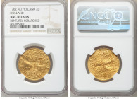 Holland. Provincial gold 2 Ducat 1762 UNC Details (Bent, Reverse Scratched) NGC, KM47.2. Includes Auction tag. 

HID09801242017

© 2020 Heritage A...