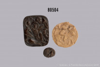 Konv. 3 Objekte des Künstlers und Bildhauers Gustav Nonnenmacher, dabei kleiner Igel aus Bronze, H 2 cm, Bronzeplakette für die Glockengießerei Rincke...