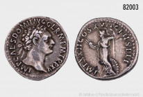 Römische Kaiserzeit, Domitian (81-96), Denar, Rom, Rs. Minerva. 3,29 g, 18 mm, RIC 192 (neu 789), BMC 234, ex Münz Zentrum Rheinland, Auktion 167, Nr....