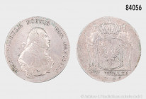 Brandenburg-Preußen, Friedrich Wilhelm II. (1786-1797), Taler 1795 A, 21,84 g, 38 mm, Schön 161, leichte Lagerungsspuren, kleiner Stempelfehler auf de...