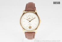 Chronoswiss/Kelek HAU, Automatic, Edelstahl/Gold-Ausführung (gelbvergoldet), Eta Kaliber 2670 mit 21 Steinen, Saphirglas und Saphirglasboden, cremefar...
