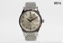 Omega Constellation, Ref. 167005, Edelstahlgehäuse mit original Edelstahlreiskornband, Automatic, Chronometer, Kal. 551 mit 24 Steinen und Schwanenhal...
