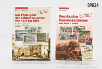 Konv. Papiergeld (5 Bände): Manfred Mehl, Deutsche Serienscheine von 1918-922, Gietl Verlag, Regenstauf 1998; Hans L. Grabowski, Das Papiergeld der de...
