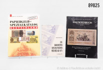 Konv. Papiergeld - Banknoten (6 Bände): Albert Pick - Jens-Uwe Rixen, Papiergeld-Spezialkatalog Deutschland, Gietl Verlag 1998; Dieter Hoffmann - Jörg...