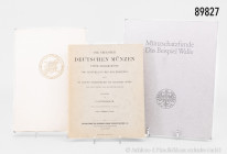 Konv. 11 Bücher/Katalog zum Thema Numismatik: Münzschatzfunde, Das Beispiel Walle, Deutsche Bundesbank, Frankfurt am Main 1987; Arnold/Küthmann/Steinh...