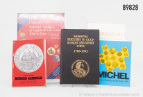 Konv. 12 Bücher/Katalog zum Thema Numismatik: Coincraft`s 1997, Standard Catalogue of English and UK Coins 1066 to Date; Münzkatalog von der Antike bi...