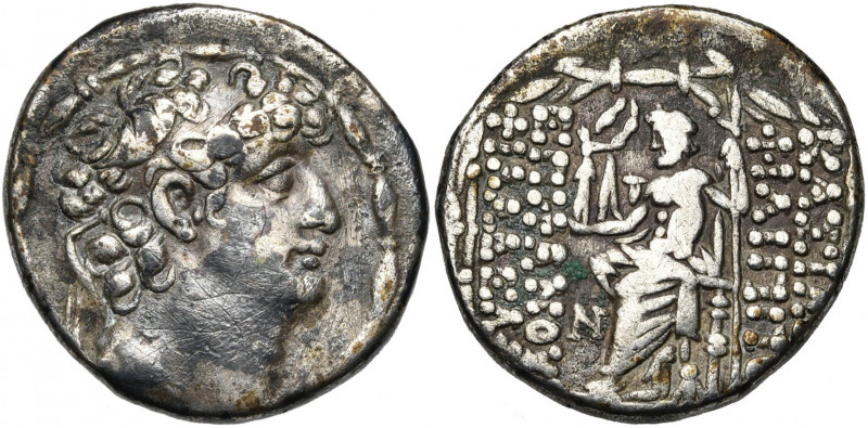 ROYAUME SELEUCIDE, Philippe Philadelphe (92-83), AR tétradrachme, Antioche. D/ T...