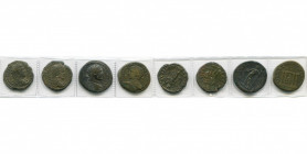 THRACE, Caracalla Auguste (198-217), AE lot de 4 bronzes: Hadrianopolis (2), R/ Hercule (Varbanov 3537), Hygieia (Varbanov 3556); Pautalia (2), R/ Dio...