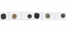lot de 3 p.: Bohême, Wenceslas IV de Luxembourg (1378-1419), Pfennig, Erlangen (Steinhilber 119 var.); Hongrie, Sigismond de Luxembourg (1387-1437), d...