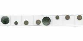 HONGRIE, lot de 4 p.: Béla III (1172-1192), follis; Stéphane II (1116-1131), denier; Sigismond de Luxembourg (1387-1437), denier (Huszar 72, 91, 576);...