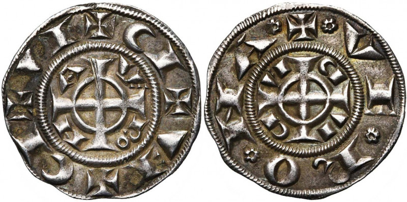 ITALIE, VERONE, Frédéric II de Hohenstaufen (1218-1250), AR grosso (20 denari), ...