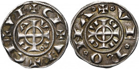 ITALIE, VERONE, Frédéric II de Hohenstaufen (1218-1250), AR grosso (20 denari), s.d. D/ +CI+V+CI+VI Croix pattée coupant la légende intérieure: VE-RO...