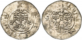NEDERLAND, FRIESLAND, Graafschap, Egbert II (1068-1090), AR denarius, 1068-1077 (?), Winsum. Vz/ + ECBERTVS Gekroond bb. v.v. Kz/ + VVIN[SH]E[M] Bb. v...