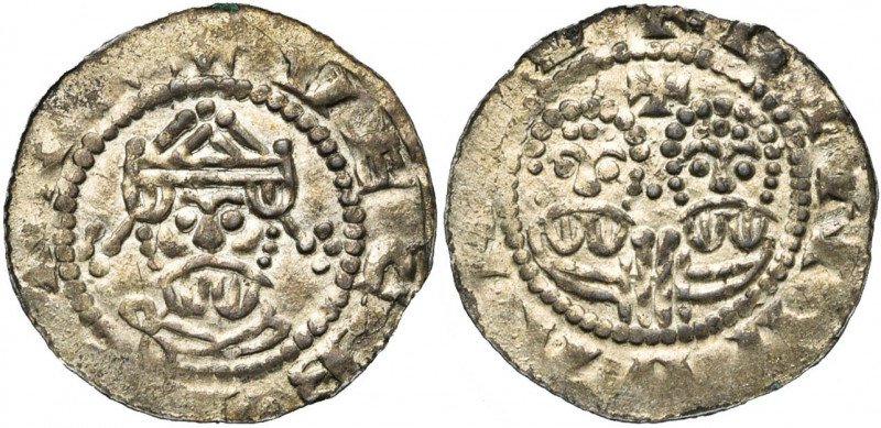 NEDERLAND, FRIESLAND, Graafschap, Egbert II (1068-1090), AR denarius, 1068-1077 ...