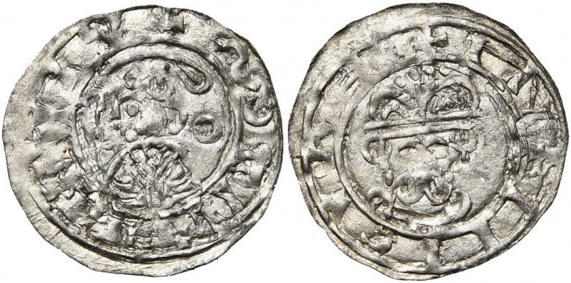 NEDERLAND, GRONINGEN, Willem van Pont, bischop van Utrecht (1054-1076), AR denar...