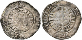 CAMBRESIS, Seigneurie de Serain, Waleran II de Luxembourg, sire de Ligny (1304-1353 et 1364-1366), AR gros au lion. Imitation du gros compagnon de Fla...