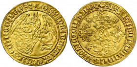 LIEGE, Principauté, Jean de Bavière, élu (1389-1418), AV griffon d''or, s.d. (vers 1412). D/ + IOH''S DE BAVAIA EL''C LEOD Z CO LOSS Griffon a...