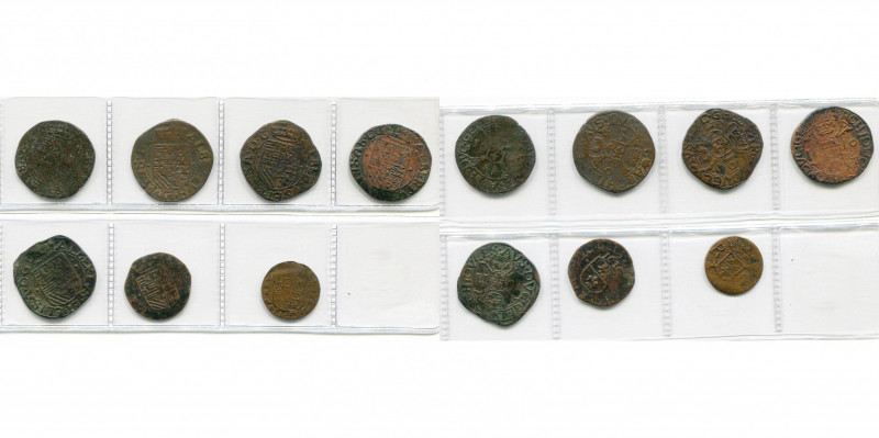 ROERMOND, lot van 7 st.: Albrecht en Isabella, oord, 1606, 1609, 1610 (2), 1611;...