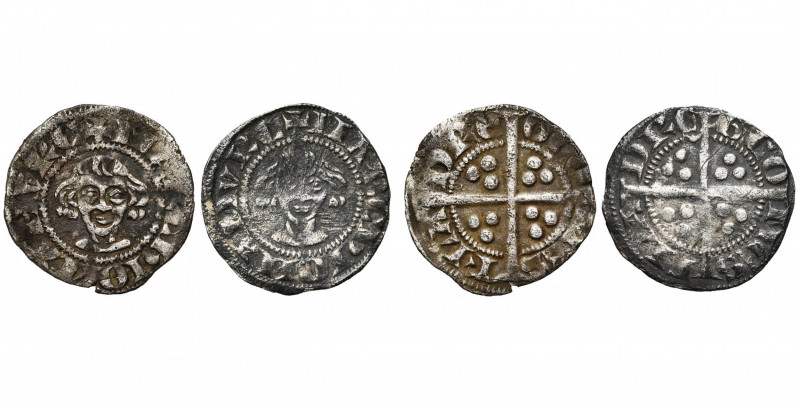VLAANDEREN, Graafschap, Gwijde van Dampierre (1280-1305), lot van 2 sterlingen, ...