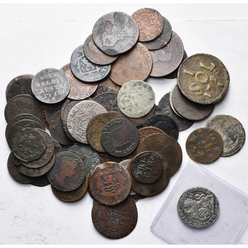 lot de 66 p. des Pays-Bas Méridionaux et Septentrionaux, dont: Brabant, Marie-Th...