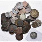 lot de 66 p. des Pays-Bas Méridionaux et Septentrionaux, dont: Brabant, Marie-Thérèse, escalin 1750, Anvers (Très Beau); Luxembourg, François II, sol ...