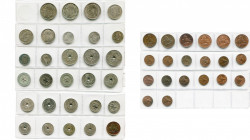 BELGIQUE, Royaume, Léopold II (1865-1909), lot de 49 p., la plupart de très bonne qualité: 2 francs 1904NL, 1909FR et NL; 1 franc 1866, 1909FR et NL; ...
