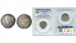 FRANCE, Royaume, Louis XV (1715-1774), AR dixième d''écu aux rameaux d''olivier, 1730AA, Metz. D/ B. habillé à g., décoré de la croix du Saint-Esprit....