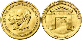 LUXEMBOURG, Jean (1964-2000), AV module de 40 francs, 1967. Centenaire du Traité de Londres. Probst 09A.
Fleur de Coin (Uncirculated)