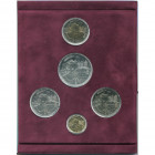 NEDERLAND, Beatrix (1980-2014), set van 5 st., 1997, Pieter Corneliszoon Hooft (1581-1647): 5 euro, 10 euro, 20 euro, 50 euro, 100 euro (AV, 3,49 g, 2...