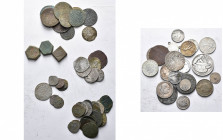 lot de 70 p. et 3 poids monétaires, de France, Allemagne, Suisse, Savoie et divers pays.