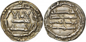 UMAYYAD OF SPAIN, `Abd al-Rahman I (AD 756-788/AH 138-172) AR dirham, AH 162, al-Andalus. Medina Gomez 27; Album 339; Lav. 15. 2,69g.
Very Fine - Ext...