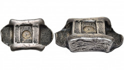CHINA, CH''ING AR 5 tael packsaddle sycee, (1875-1933). 183,66g With counterstamp.
Very Fine (Very Fine)
