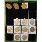 CHINA, lot of 12 p., including: Republic, 1 dollar, year 3 (1914), Yuan Shih-kai (4); year 10 (1921), Yuan Shih-kai; "Memento" dollar, s.d. (1927), Su...