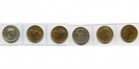 FRANCE, lot de 3 médailles à l''effigie de Louis XIV: 1644, Mauger, Prise de Gravelines (AE argenté); 1676, Dollin, Prise d''Aire; 1677, Dollin, Prise...