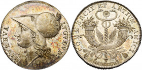 FRANCE, AR jeton, 1805, Mercié. La Minerve lyonnaise. D/ T. casquée de Minerve à g. R/ COMMERCII ET ARTIUM AMICI Un caducée entre deux cornes d''abond...