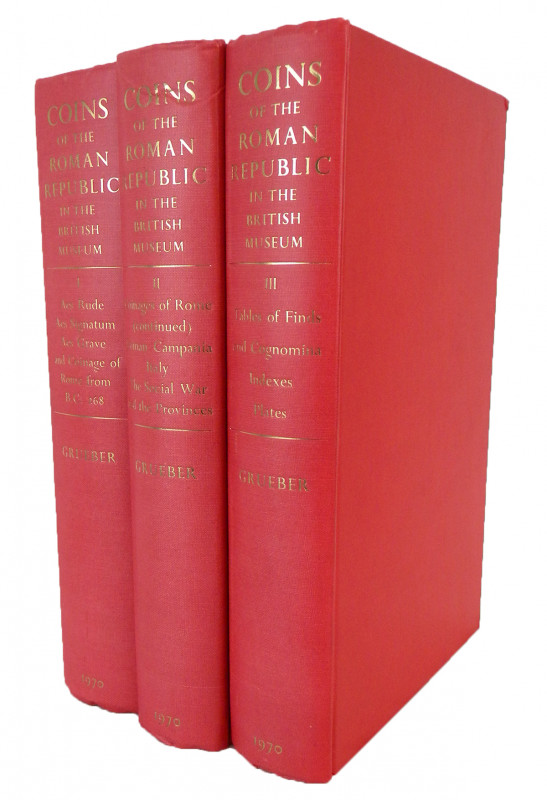 BMC Roman Republican Reprint

[British Museum]. Grueber, H.A. COINS OF THE ROM...
