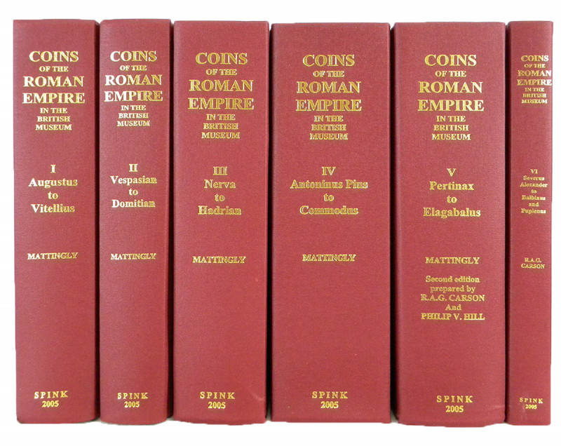 Complete BMC Roman Imperial Reprint

[British Museum]. Mattingly, Harold, R.A....
