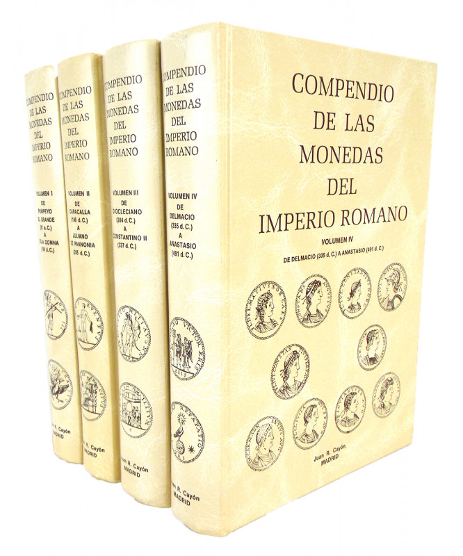 Cayón’s Four-Volume Compendium of Roman Coins

Cayón, Juan R. COMPENDIO DE LAS...