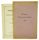 Two Rare Offprints on Greek Coins

Lederer, Philipp. EINIGE UNEDIERTE ANTIKE MÜNZEN. Berlin: Sonder-Abdruck aus Berliner Münzblätter, 1919. 8vo, pla...