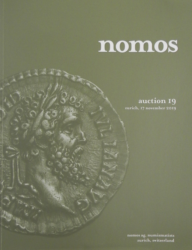 Nomos Auctions

Nomos. AUCTION CATALOGUES. Zürich, 2009–2019. Nineteen catalog...