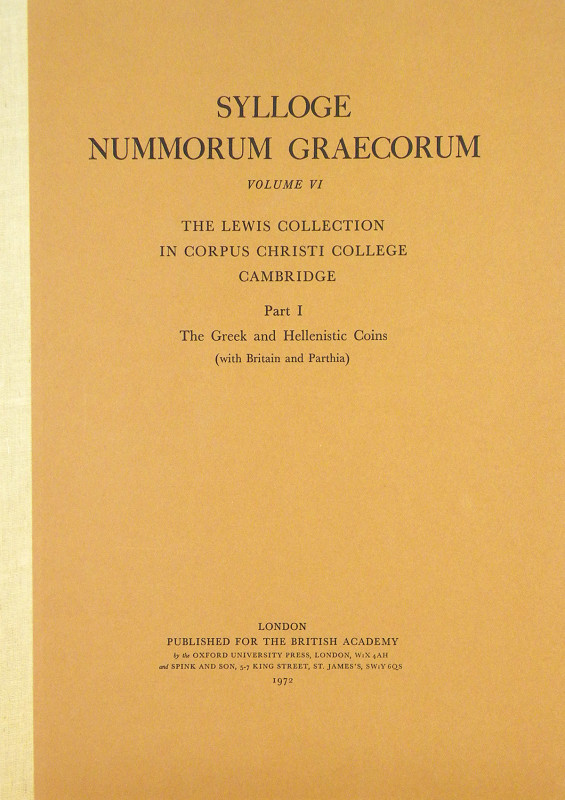 SNG Great Britain: Lewis

Sylloge Nummorum Graecorum. SYLLOGE NUMMORUM GRAECOR...