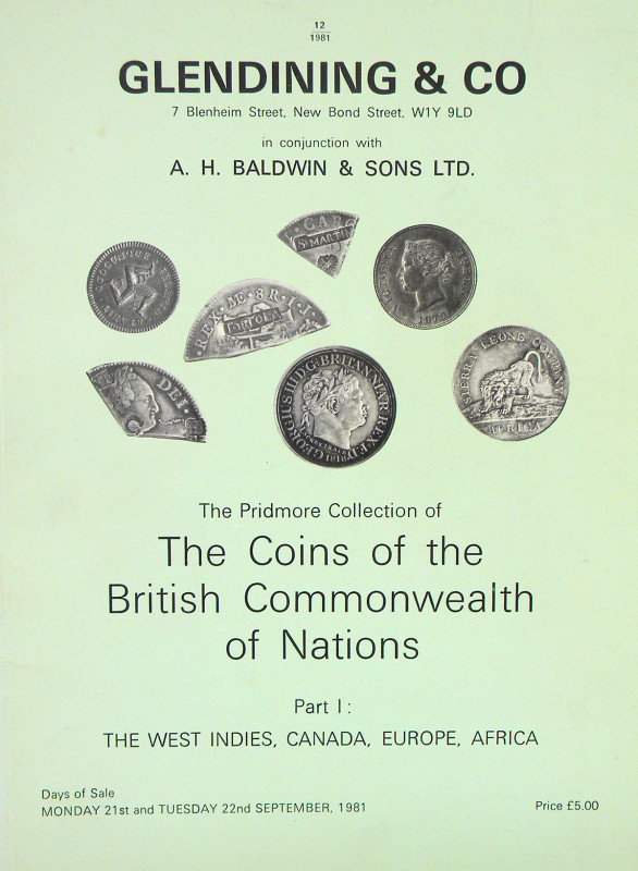 Catalogues of British Colonial Coins

[British Colonial Numismatics] Glendinin...