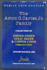 Amon Carter Collection, Hardcover

Stack’s. THE AMON G. CARTER, JR. FAMILY COLLECTION OF UNITED STATES GOLD, SILVER & COPPER COINS. FOREIGN COINS. N...