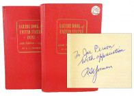 Inscribed to Joe Person

Yeoman, R.S. A GUIDE BOOK OF UNITED STATES COINS. 22nd (1969) edition. Racine: Western, 1968. 12mo, original red leatherett...