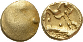 WESTREN EUROPE. Northeast Gaul. Ambiani. Uninscribed GOLD Stater (Circa 60-30 BC)